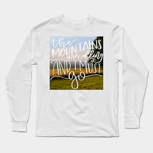 Of Mountains and Men Long Sleeve T-Shirt